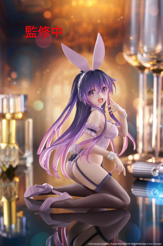 Date A Live PVC Statue Desktop Cute Figure Tohka Yatogami (Bunny Ver.) Renewal 13 cm 1