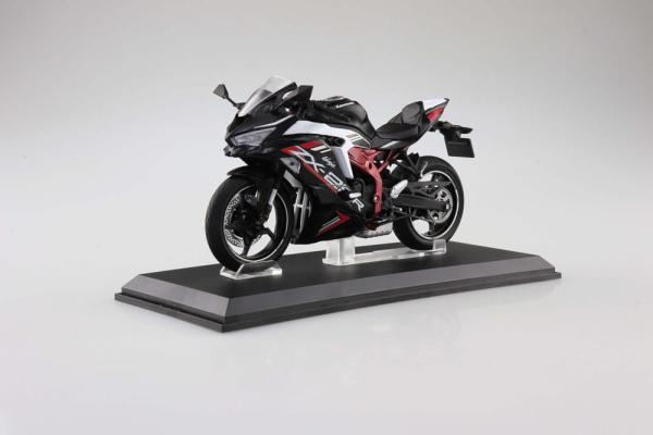 Diecast Bike Series Statue 1/12 Kawasaki Ninja ZX-25R Metallic Spark Black×Peal Flat Stardust White