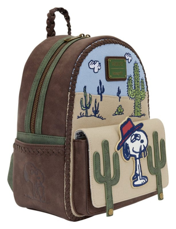 Peanuts by Loungefly Mini Backpack Spike Desert 4
