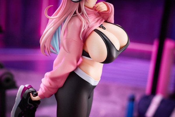 Super Sonico PVC Figure 1/6 Exercise Ver. 27 cm 4