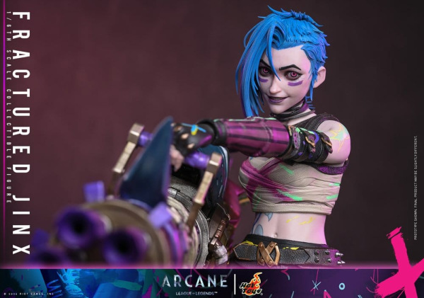 Arcane Action Figure 1/6 Fractured Jinx 28 cm 6