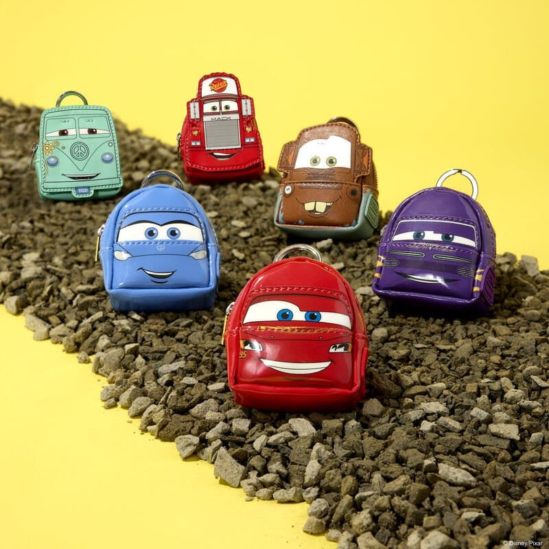 Cars by Loungefly Keychains Mini Backpack 20th Anniversary Blind Box Assortment (15) 1