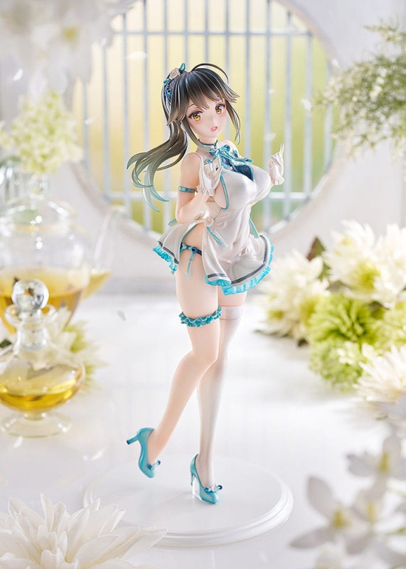Avian Romance Pink Label 5 PVC Statue 1/6 Ponytail Girl: Qipao 29 cm 7