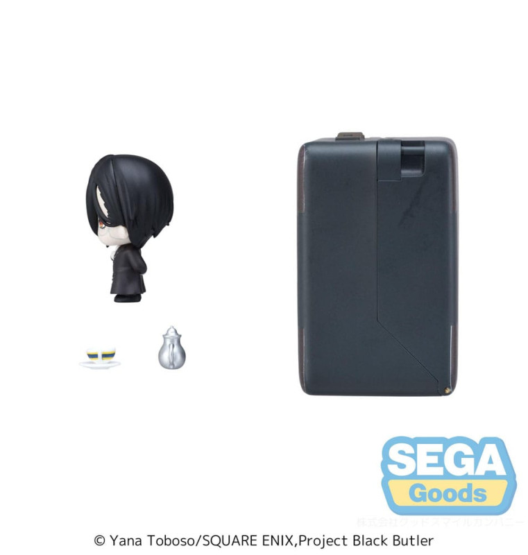 Black Butler: Boarding School Arc Petite World Memories Mini Figure Sebastian Michaelis (EX) 8 cm 3