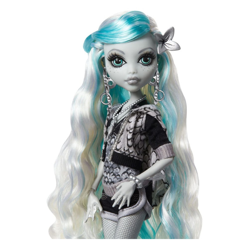 Monster High Reel Drama Doll Lagoona Blue in Black And White 5