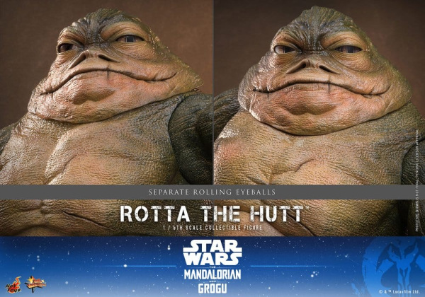Star Wars Movie Masterpiece Action Figure 1/6 Rotta The Hutt 32 cm 10