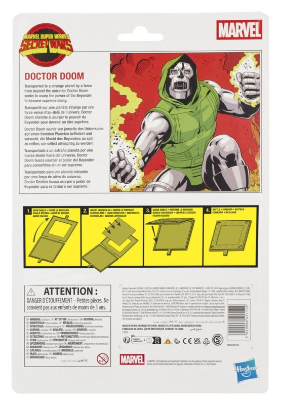Secret Wars Marvel Legends Action Figure Doctor Doom 15 cm 1