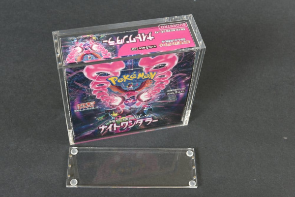 Evoretro Acrylic Display Case for Pokémon Large Japanese Booster Box 13