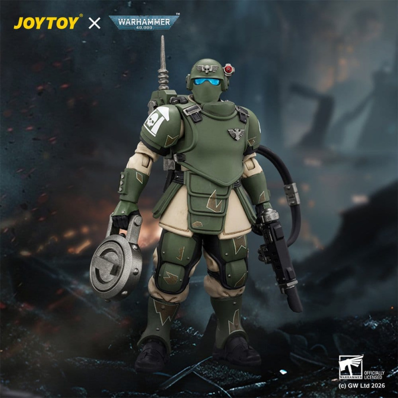 Warhammer Action Figure Astra Militarum Kasrkin 6 with Hot-shot Laspistol 6