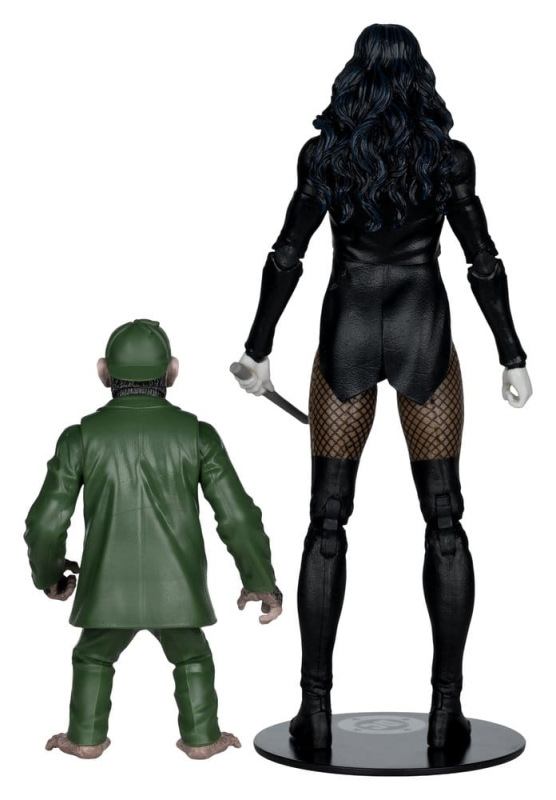 DC Multiverse McFarlane Action Figure Zatanna with Detective Chimp Collector Edition #53 18 cm 6