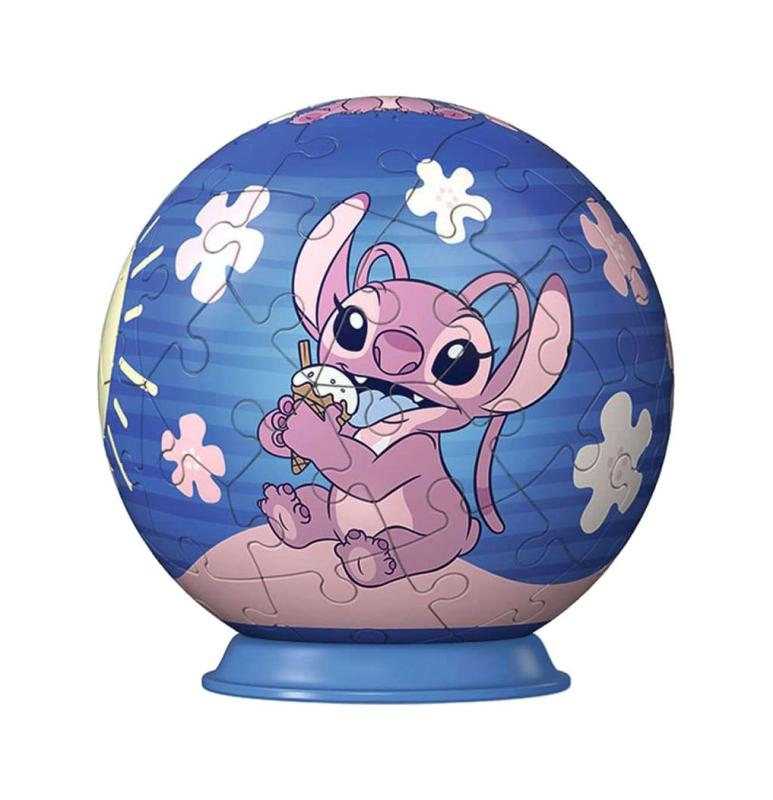 Disney Stitch 3D Puzzle Ball Angel (55 pieces)