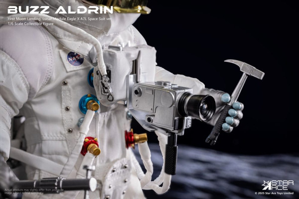 NASA Apollo 11 Action Figure 1/6 Buzz Aldrin 30 cm 9