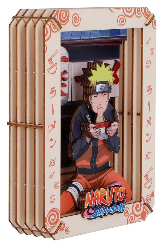 Naruto Model Kit Wooden Theatre Ramen (Medium) 14 cm 3