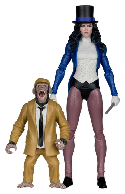 DC Multiverse McFarlane Action Figure Zatanna with Detective Chimp Collector Edition #53 18 cm 10