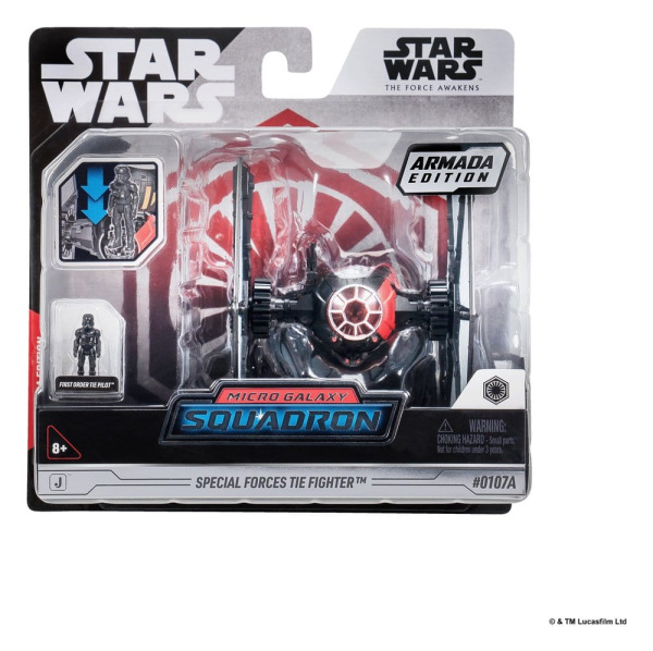 Star Wars Medium Vehicle & Figure set Special Forces TIE Fighter & First Order TIE Pilot (Armada Edi 8