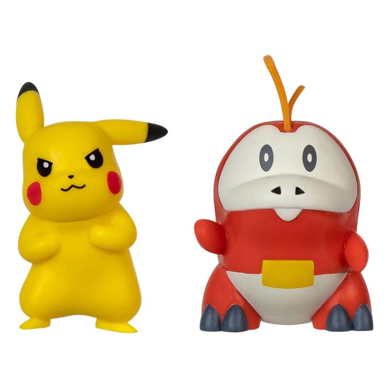 Pokémon Gen IX Battle Figure Pack Mini Figure 2-Pack Pikachu & Fuecoco 5 cm