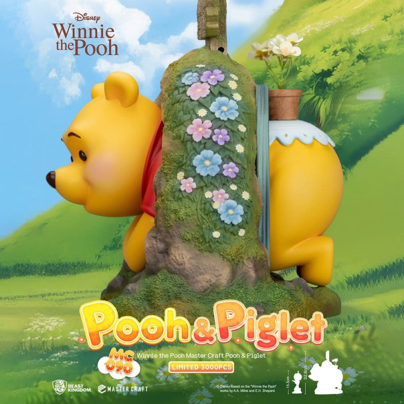 Disney Master Craft Statue Pooh & Piglet 33 cm 3