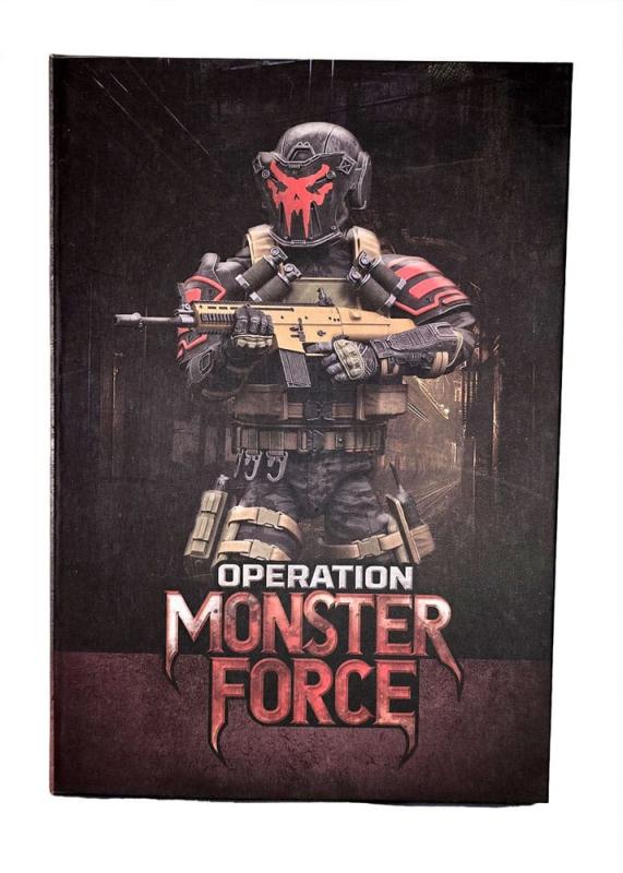 Operation: Monster Force Action Figure 1/12 Delta Red Nocturnal Operations Trooper 15 cm