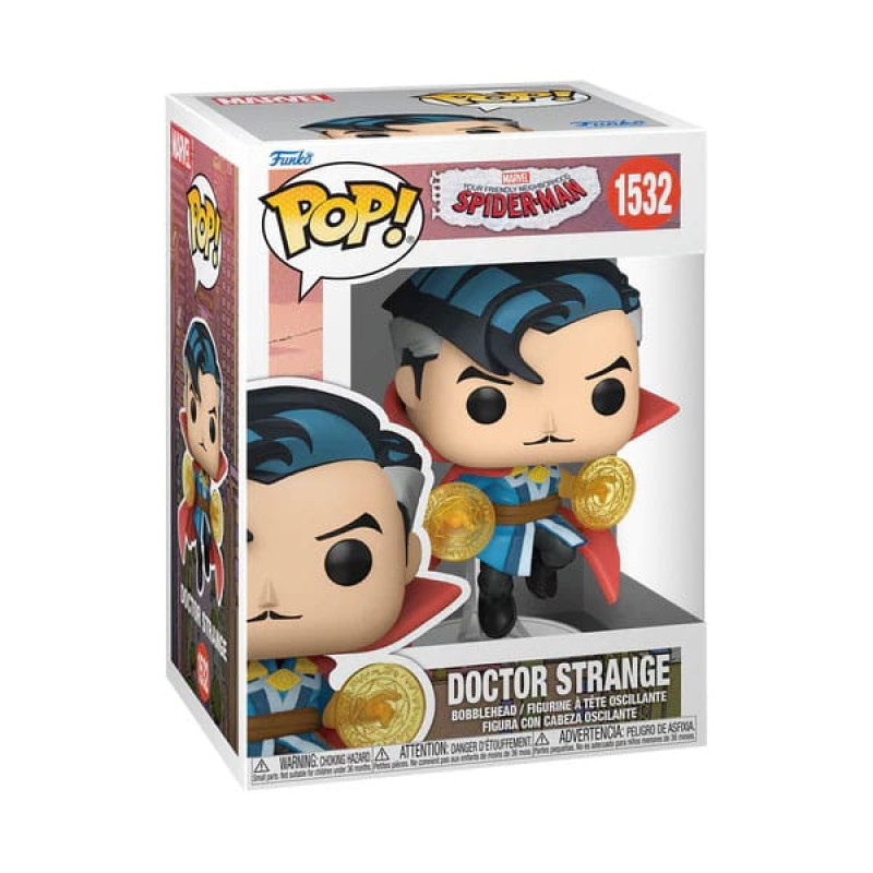 Spider-Man POP! Marvel Vinyl Figure Doctor Strange 9 cm 1
