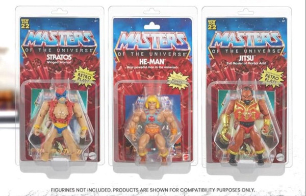 Clamshell PET Protectors 10-Pack for Masters of the Universe Action Figures 1