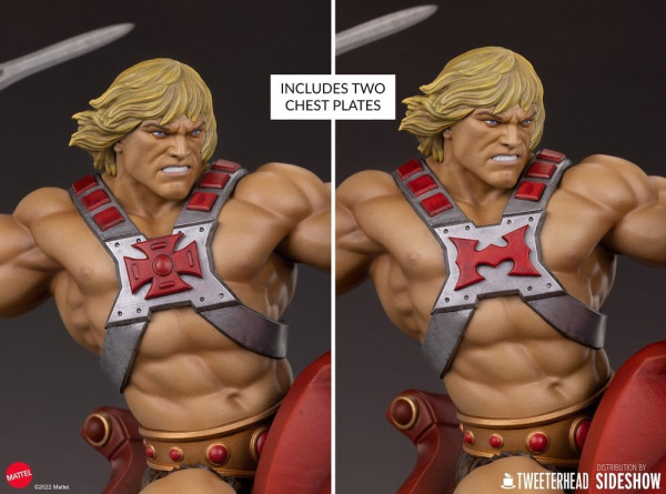Masters of the Universe 1/4 Figure He-Man & Battle Cat 76 cm 8