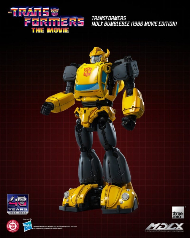 Transformers MDLX Action Figure Bumblebee (1986 Movie Edition) 12 cm 2