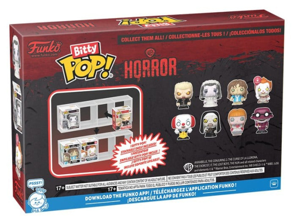 Horror Bitty POP! Vinyl Figure 4-Pack David 2,5 cm 2