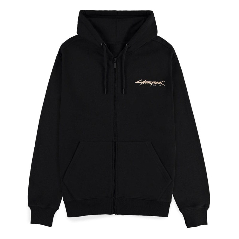 Cyberpunk 2077 Zipper Hoodie Night City Size M 1