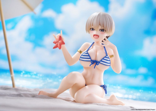 Uzaki-chan Wants to Hang Out! Desktop Cute PVC Figure Hana Uzaki (Swim wear Ver.) 13 cm 2