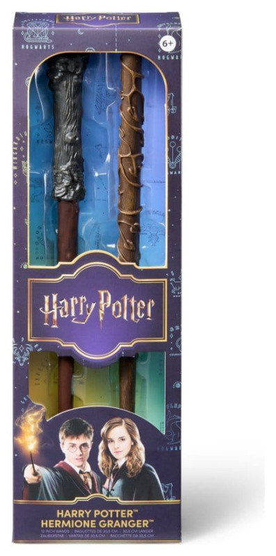 Harry Potter Roleplay Replica Wands 2-Pack Harry Potter & Hermione Granger 31 cm 8
