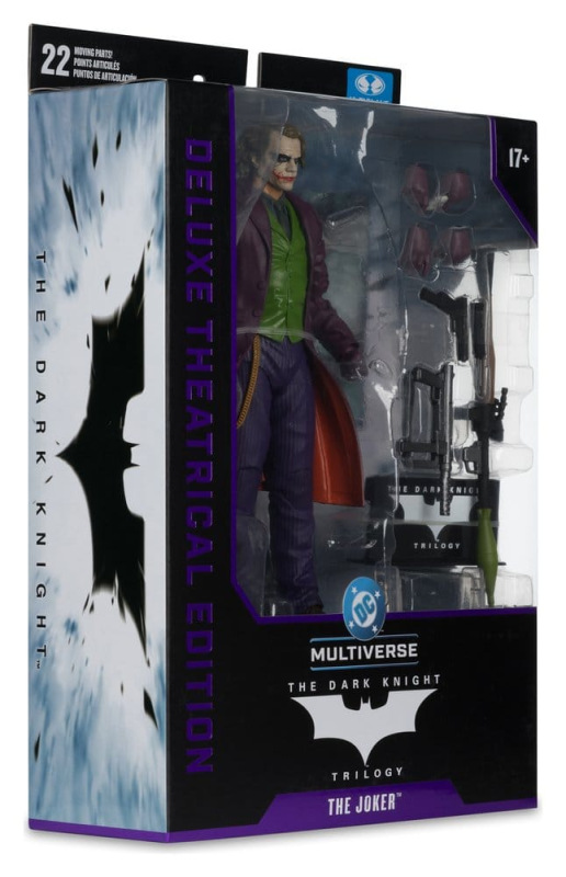 The Dark Knight DC Multiverse Deluxe Theatrical Edition Action Figure Joker 18 cm 8