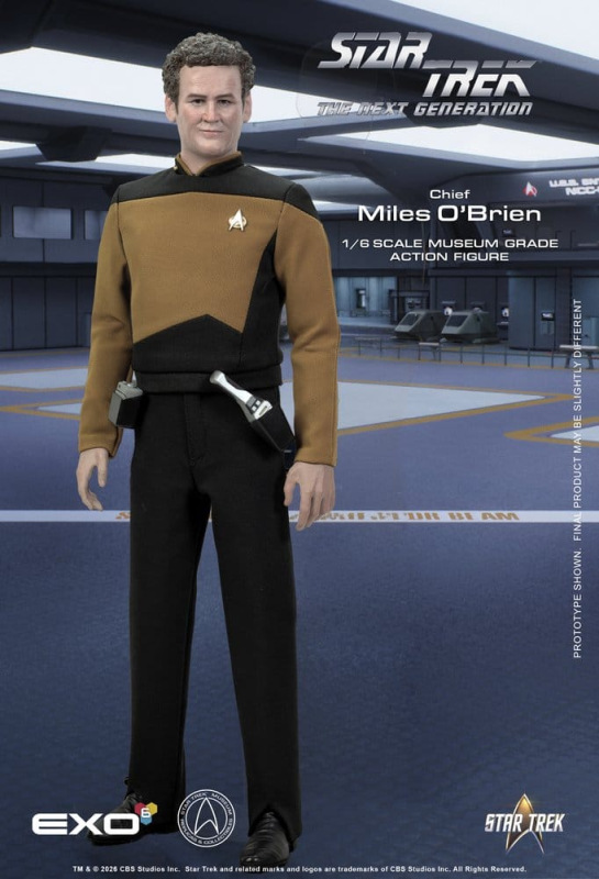 Star Trek: The Next Generation Action Figure 1/6 Chief Miles O'Brien Essential Version 30 cm 1