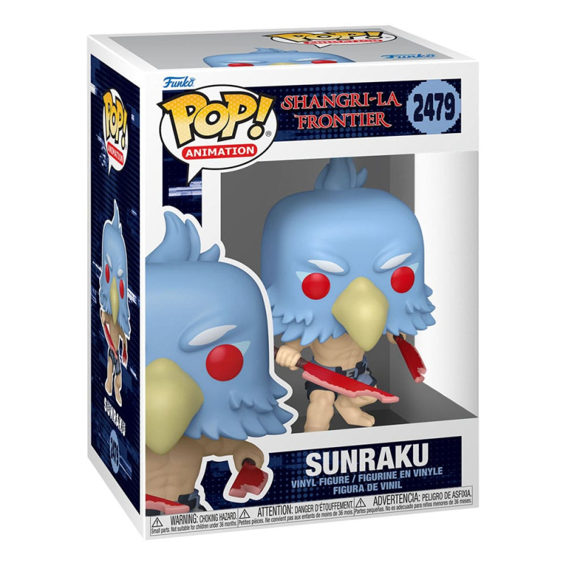 Shangri-La Frontier POP! Animation Vinyl Figures Sunraku with Chase 9 cm Assortment (6) 2