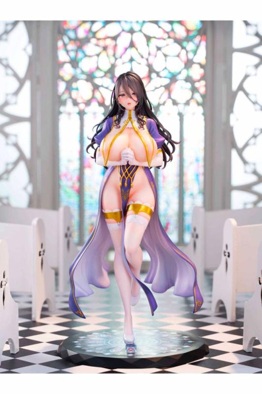 Original Character PVC Statue 1/6 The Nun Prayer Petrone Illustration by Ogre 29 cm 1