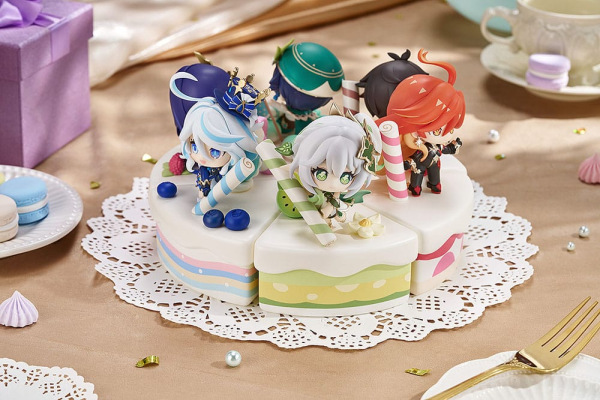 Genshin Impact Wondrous Travels Series Figure Venti Chibi 12 cm 2