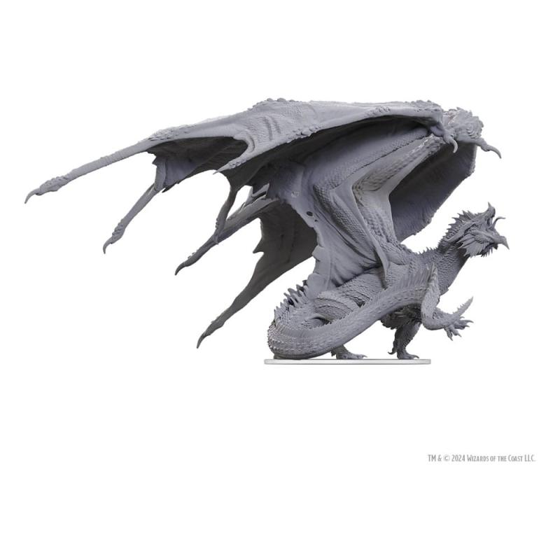 D&D Nolzur's Marvelous Miniatures Unpainted Miniature Adult Red Dragon Tyrant 18 cm 5