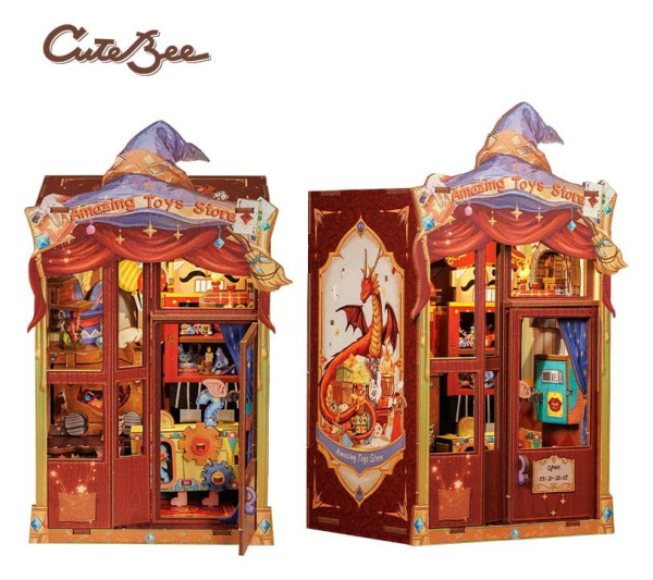 Book Nook Amazing Toy Store 17 x 12 cm 10