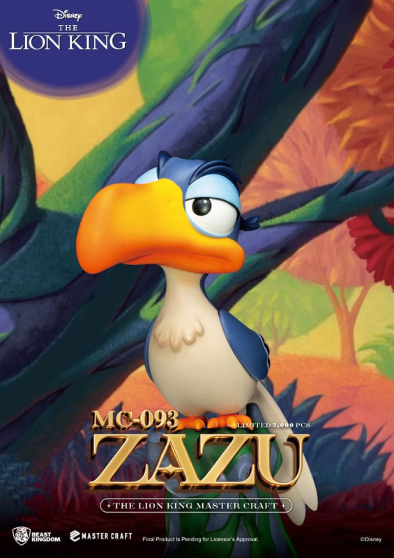 Disney Master Craft Statue The Lion King Zazu 20 cm 4