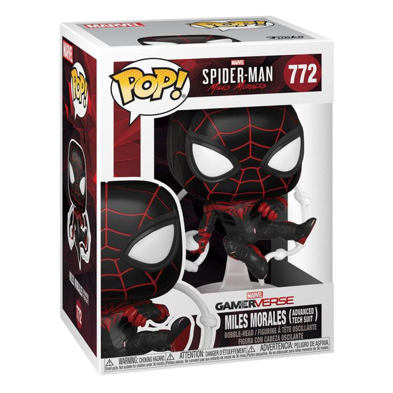 Marvel's Spider-Man POP! Games Vinyl Figure Miles Morales AT Suit 9 cm