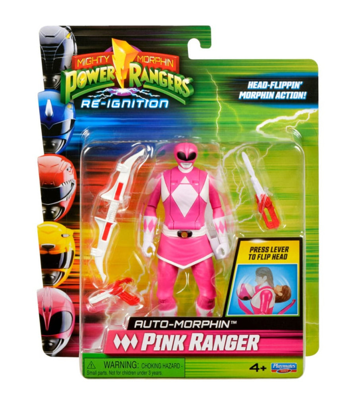 Mighty Morphin Power Rangers Action Figure Auto-Morphin Pink Ranger 12 cm 1
