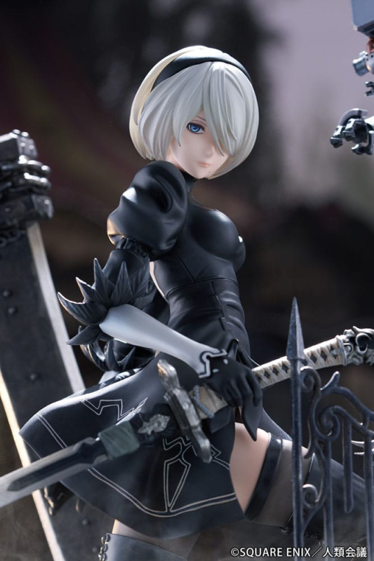 NieR:Automata Ver1.1a PVC Statue 1/7 YoRHa No. 2 Type B Search 31 cm 11