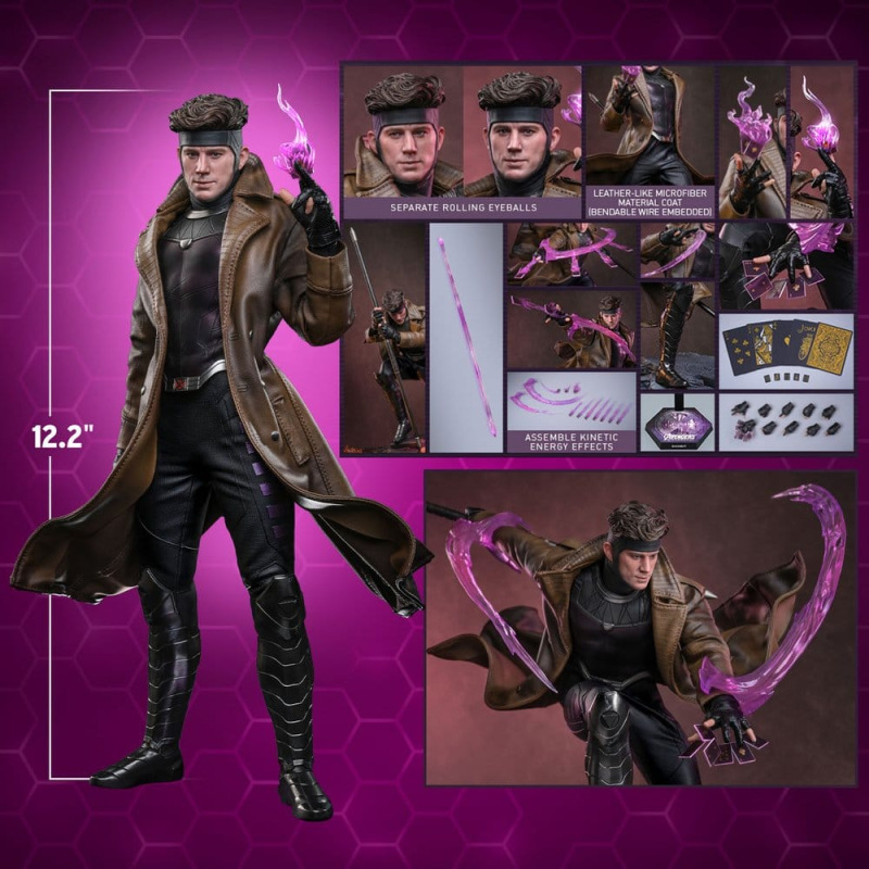 Avengers: Doomsday Movie Masterpiece Action Figure 1/6 Gambit 31 cm 2