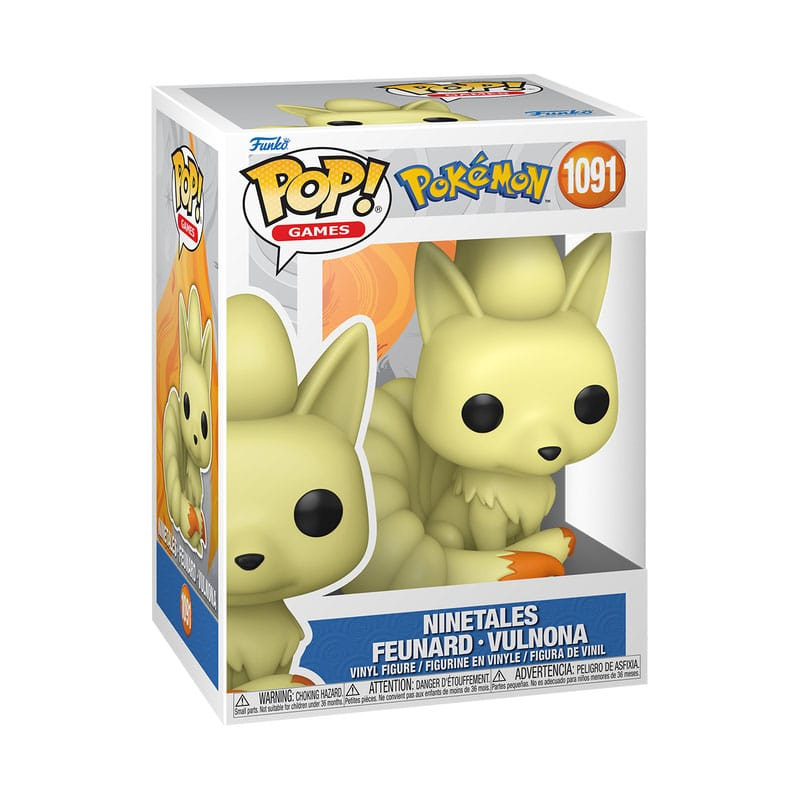 Pokémon POP! Games Vinyl Figure Ninetales 9 cm 1