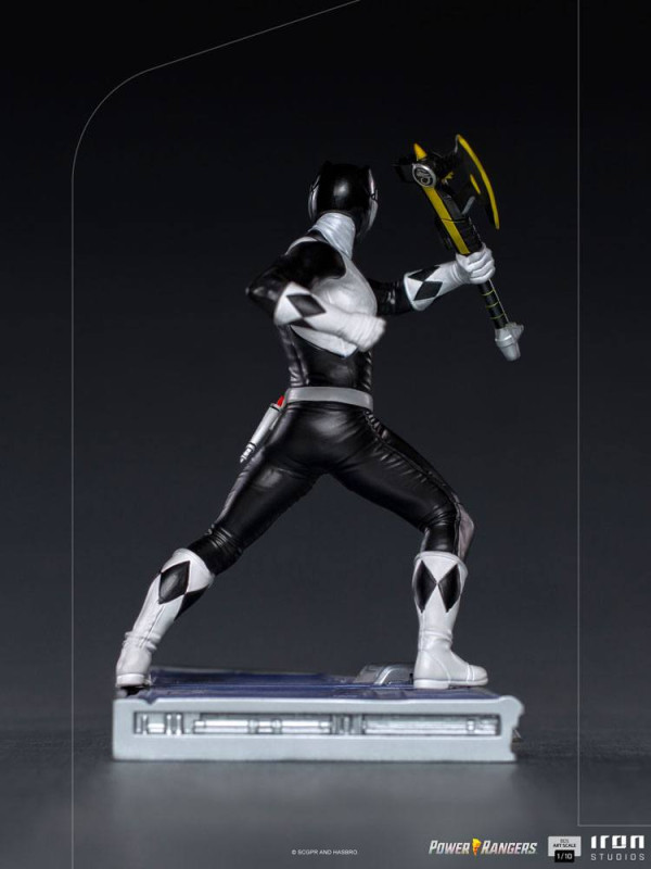 Power Rangers BDS Art Scale Statue 1/10 Black Ranger 17 cm 3