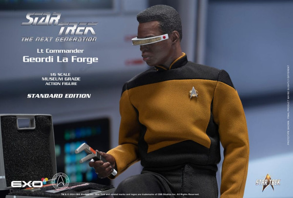 Star Trek: The Next Generation Action Figure 1/6 Lt. Commander Geordi La Forge (Standard Version) 28 2
