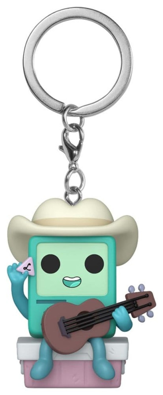 Adventure Time Pocket POP! Vinyl Keychains 4 cm Cowboy BMO with Guitar Display (12)