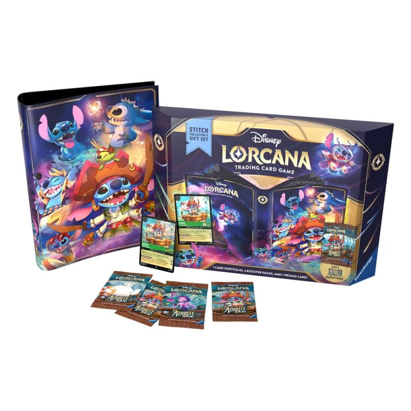 Disney Lorcana TCG Azurite Sea Gift Set Stitch *English Edition*