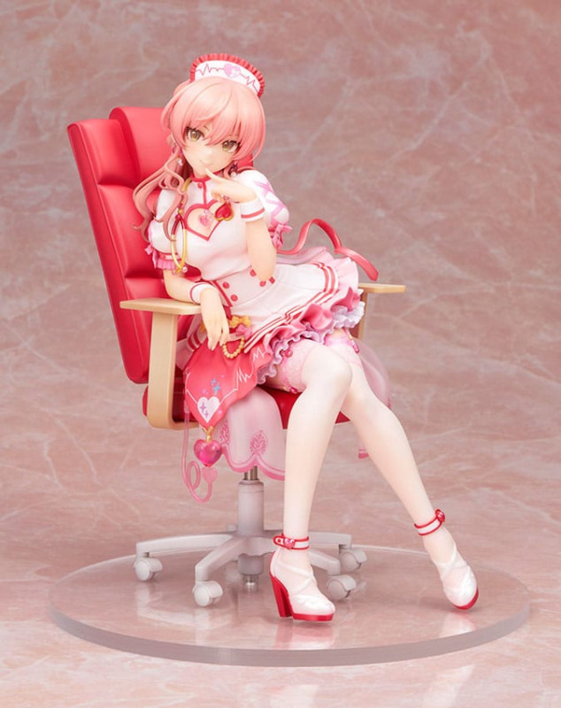The Idolmaster Cinderella Girls PVC Statue 1/7 Mika Jougasaki Halloween Love Nurse Ver. 20 cm 4