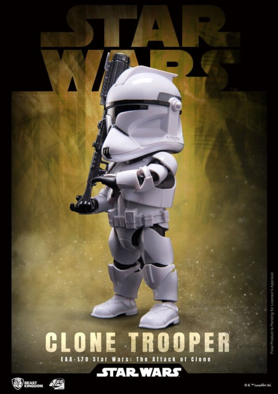 Star Wars Egg Attack Action Figure Clone Trooper 16 cm 2