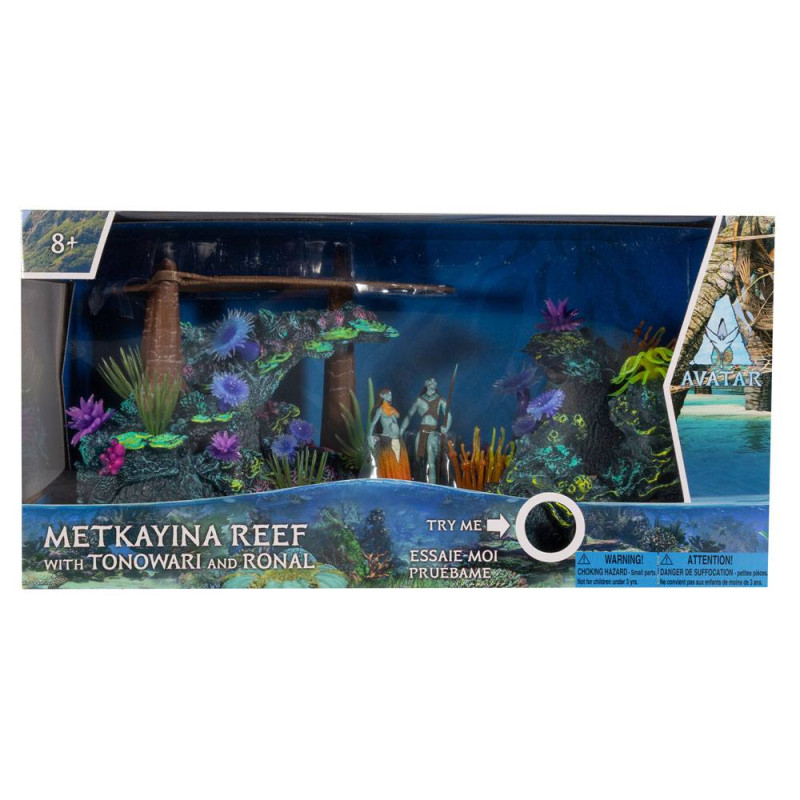 Avatar: The Way of Water Action Figures Metkayina Reef with Tonowari and Ronal 9